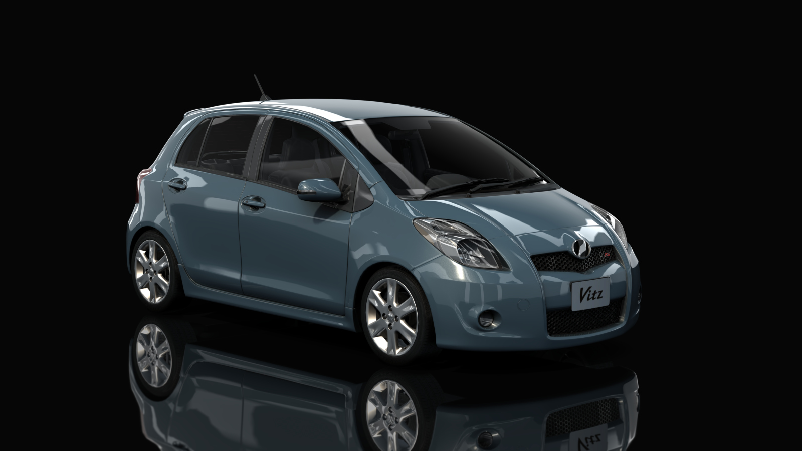 Toyota Vitz RS TRD Turbo M, skin Meteorite Metallic