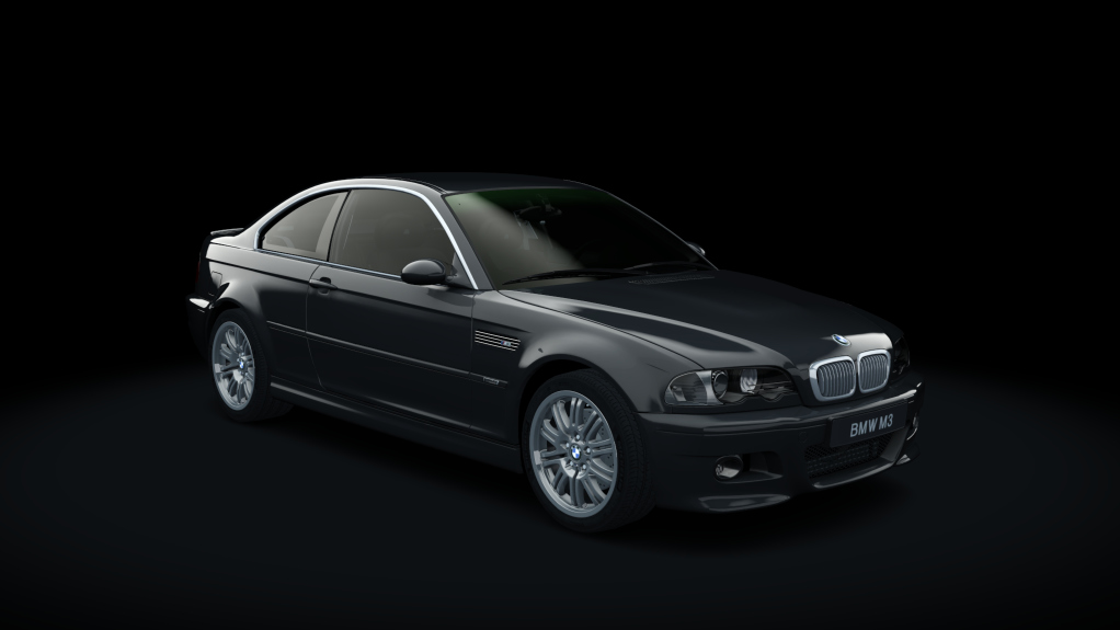 BMW M3 (E46), skin black_sapphire