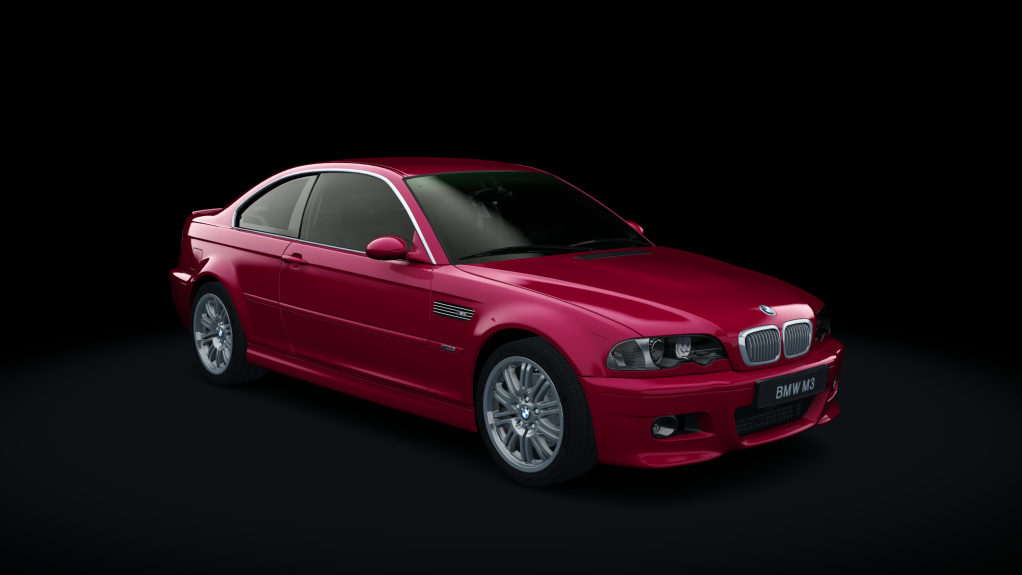 BMW M3 (E46), skin crimson_red