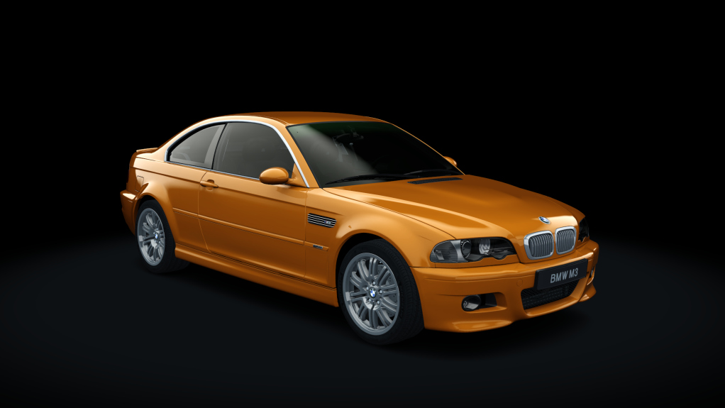 BMW M3 (E46), skin valencia_orange